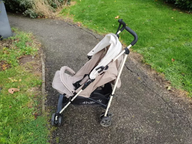 HAUCK SPEED PLUS Tango Single Seat Stroller Pushchair with rain