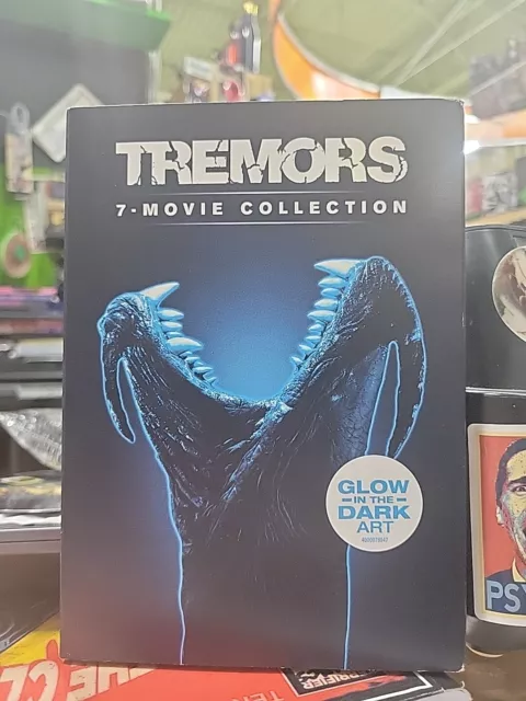 Tremors: 7-Movie Collection (DVD) BRAND NEW, W/GLOW IN DARK SLIPCASE, SEE PICS
