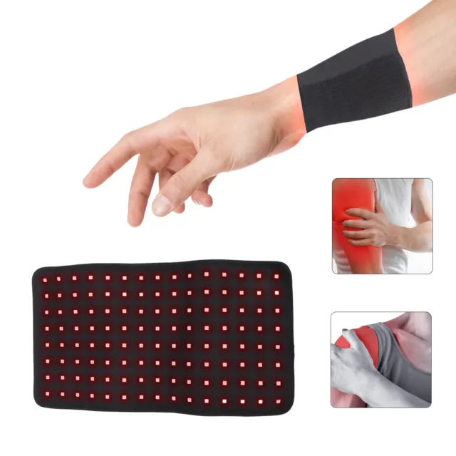 Fabric LED 650nm Red Light Belt 850nm Infrared Light Therapy Device 20min-Timer