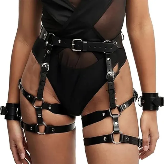 Spiked Leather Thong -Torture Panties - Discreet BDSM/Kink Play 2