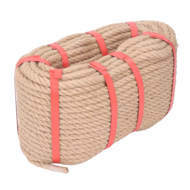 Jute Twine 50M Length Multi Strand Jute String Rope Handcraft Home Decoration