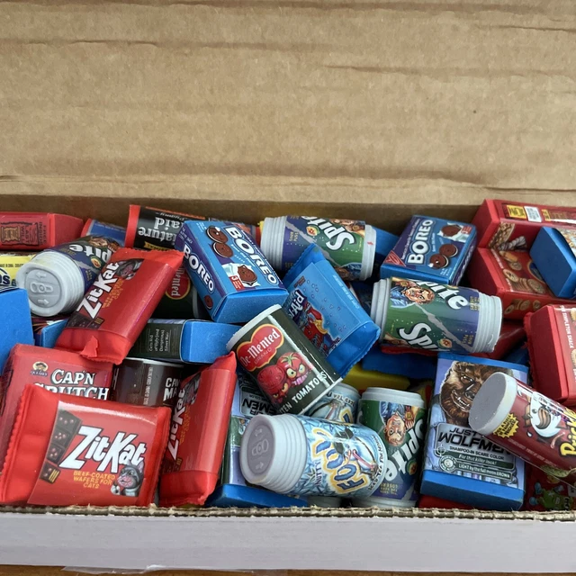 144x 2011 Topps Wacky Packages Erasers Lot - 21 Different Out of 24