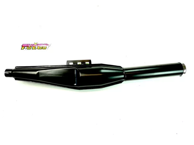 Auspuff Puch Maxi S N 28mm FUEGO Cross E50 schwarz