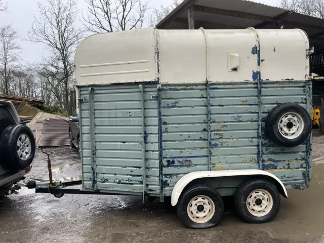 Vintage Rice Beaufort Double Horse Trailer / Horse Box 3