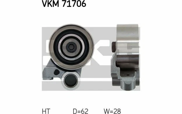 SKF Galet tendeur pour TOYOTA 4 RUNNER LAND CRUISER VKM 71706 - Mister Auto