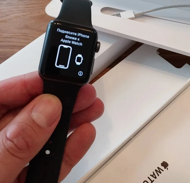 APPLE WATCH SERIES 3 38mm Spacegrey GPS Invoice Warranty