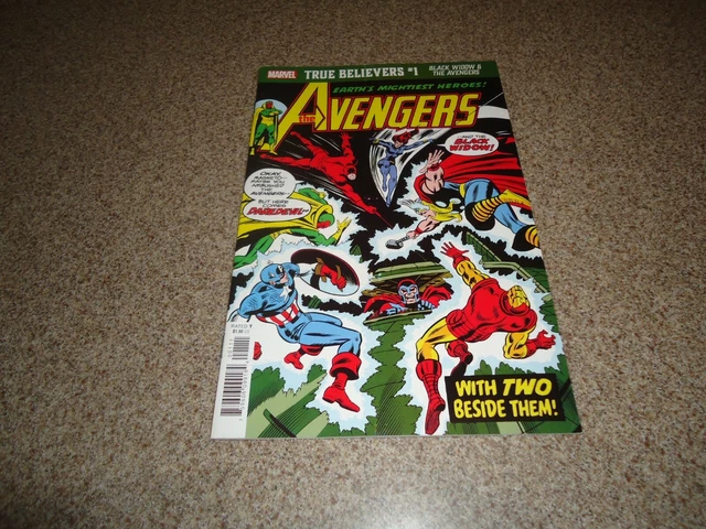The Avengers #111 True Believers Black Widow And The Avengers