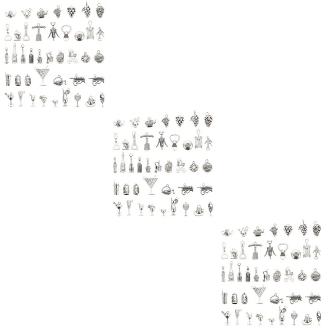 252 Pcs Legierung Anhänger Aus Zur Schmuckherstellung Reize