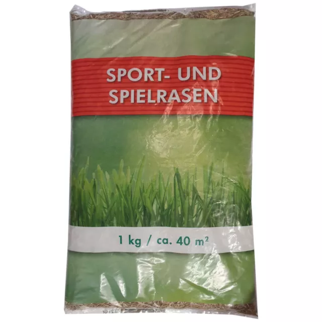 Rasensamen Sport- und Spielrasen 1- 10kg Sportrasen Grassamen für 40-400m² Rasen