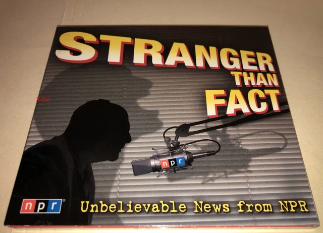 NPR April Fools Stories CD unbelievalbe news dog talk mouth sounds steroid