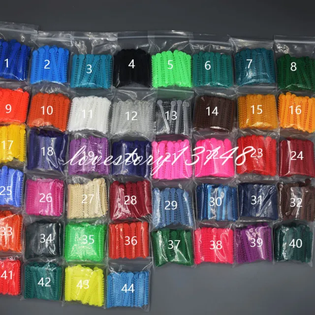 1 Pack Ligature Tie 45 Colors 1008 Pcs Dental Orthodontics Elastic Latex Bands