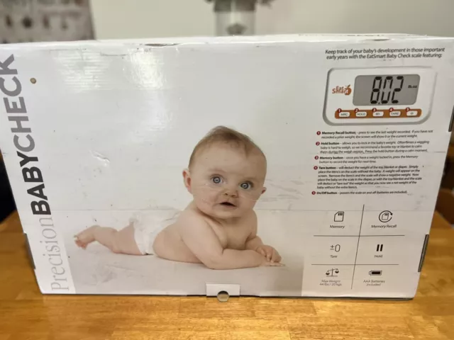 Escala digital para bebé EatSmart Precision Baby Check 2