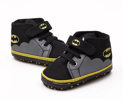 Baby Boy Batman Pram Shoes Infant First Step Shoes Toddler PreWalker Trainers