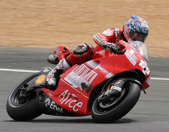 MotoGP Nicky Hayden Ducati Print