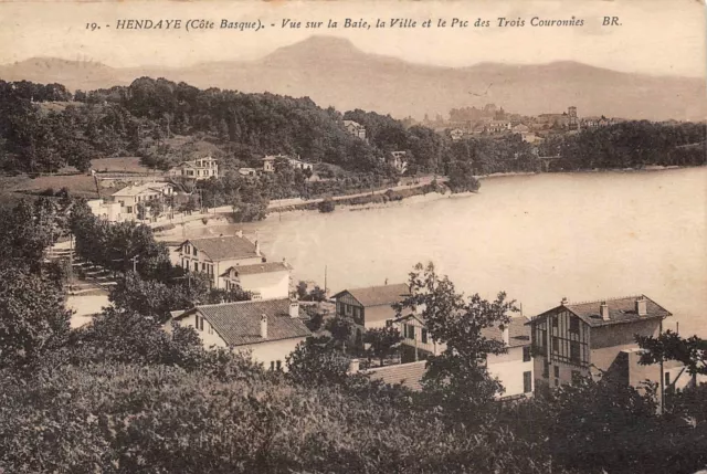 CPA Hendaye vue sur la baie (149473)