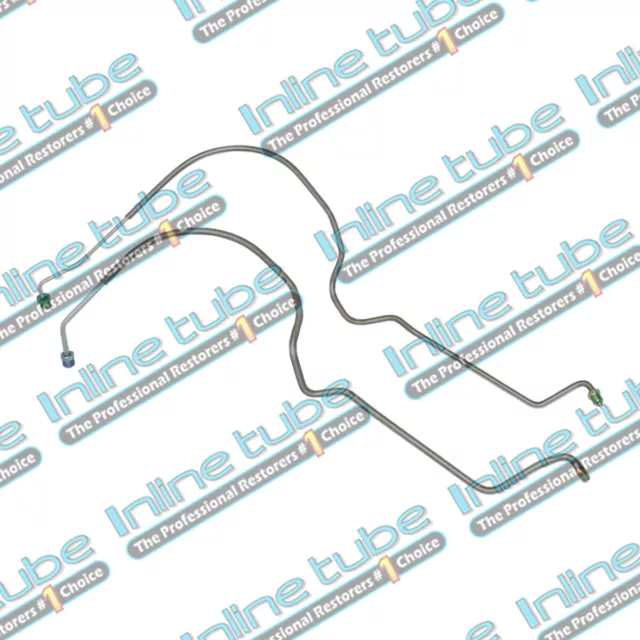 1973-77 A-Body Power Disc Master Cylinder Proportioning Valve Brake Lines Kit Oe