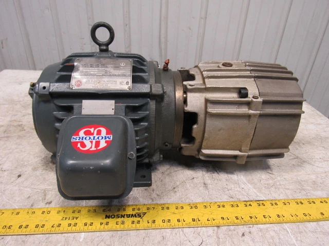 Force Control 15-3A3-U10A-T Posidyne 1.5 Clutch Brake 7/8" Shaft W/1.5HP Motor