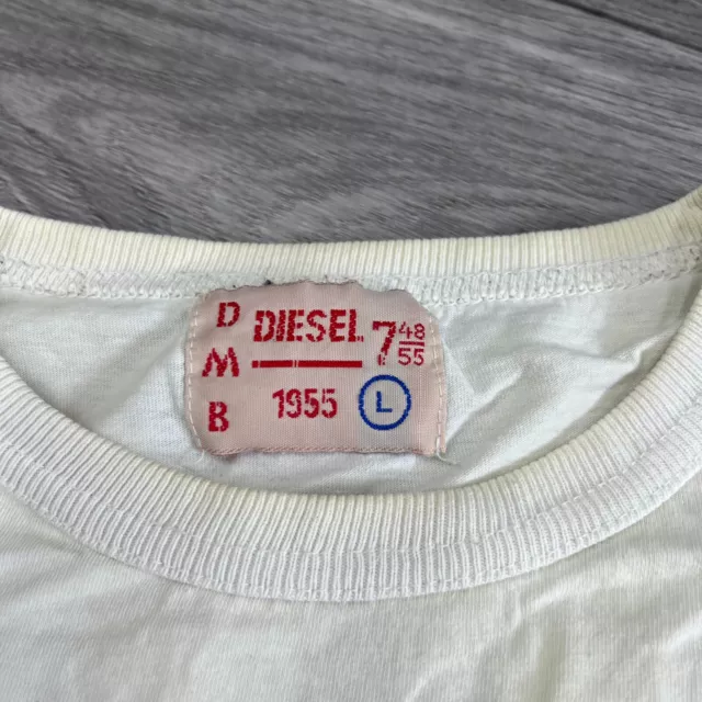 DMB Diesel 1955 Vintage Long Sleeve Shirt Men's Size L 3
