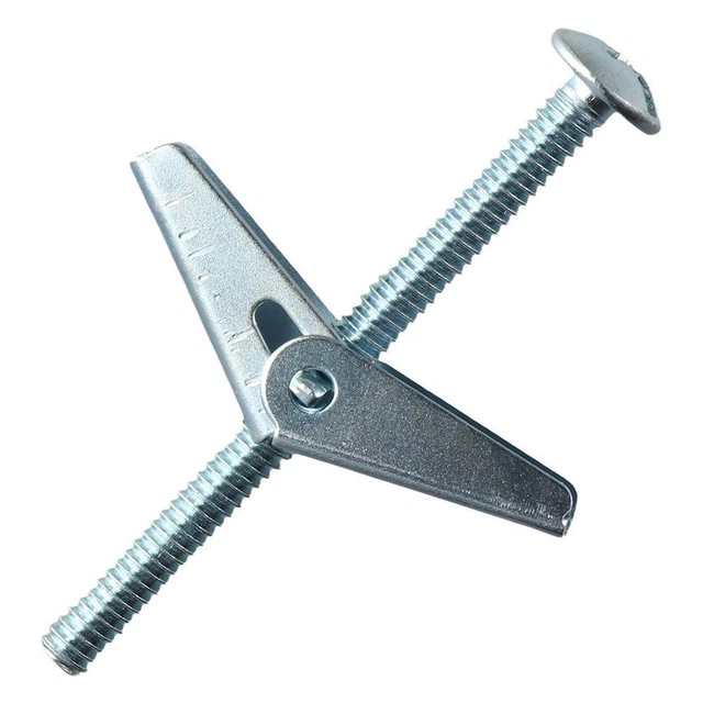 24 PCS 1/4INCH Toggle Bolt and Wing Nut Kit Hanging Heavy Items 26.92