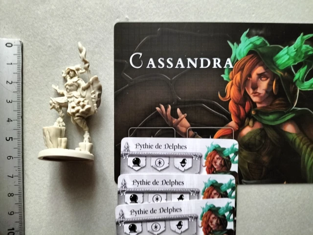 Miniature Rat'bougri Mage + Carte - Jeu OrcQuest Warpath Par Monolith