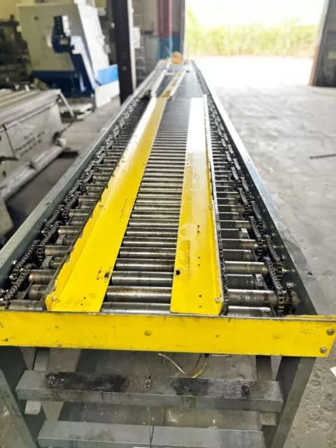 36" X 30' POWERED ROLLER CONVEYOR - 2"D Rollers on 3" Centers - 3 - 10' sections