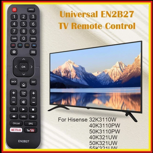 Telecomando Universale HUAYU RM-L1130+X PLUS Bianco e Nero, Sostitutivo per Smart TV LED LCD 4K Samsung LG Sony Sharp