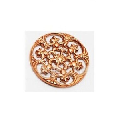 Amati ROSONE ORNAMENTO IN OTTONE M1 AMATI 5530/15 10 PEZZI ACCESSORI MODELLISMO NAVALE 