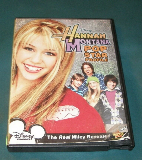 HANNAH MONTANA DVD Pop Star Profile Disney Dvd The Real Miley Revealed