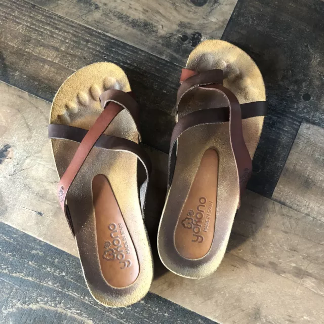 SANDALES BAGUES FEMME YOKONO Fabriquees en Espagne sangle orteil doublure taille 7 5 EUR 28 77 PicClick FR