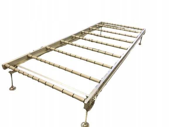 Transport roller conveyor 124x50x17cm / # G 8A2 3323