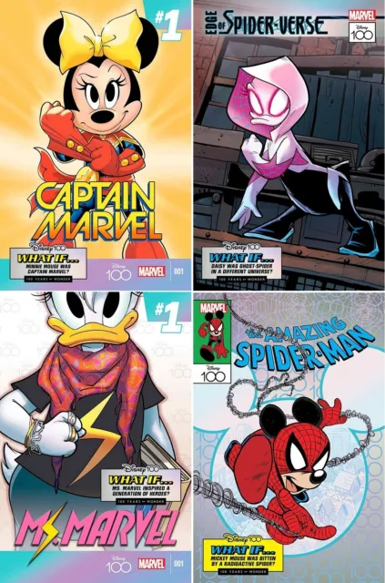 🕷 Amazing Spider-Man #29 32 33 35 Disney Homage Variants Nm Mickey Donald Daisy