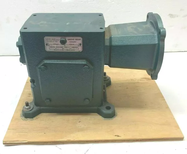 Grove Gear Right Angle Worm Gear Speed Reducer, Im226-3, 2.92 Hp, 15:1 Ratio