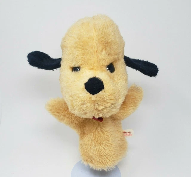 10& VINTAGE 1974 Henry Animal Fair Puppy Dog Pup Hand Puppet Stuffed