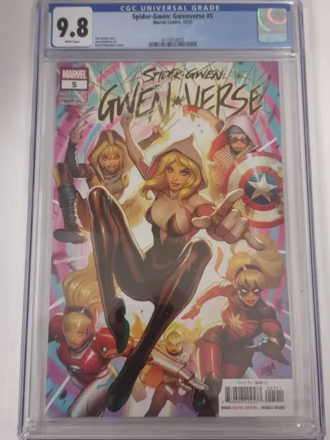 Spider-Gwen: Gwenverse #5 Marvel Comics 2022 CGC 9.8