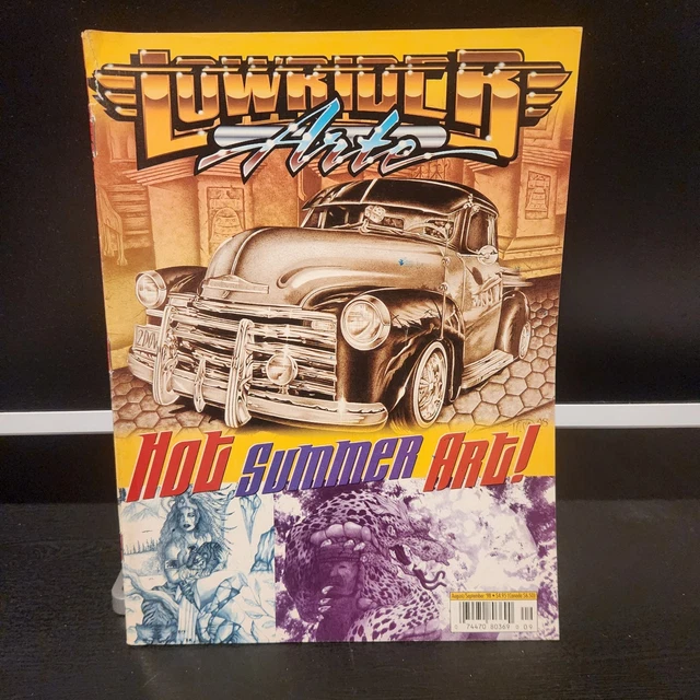Lowrider Arte magazine       ⑧ Lowrider Arte Magazine Aug/sept 2001 Gangster Vintage Rare