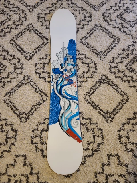 BURTON JUSSI OKSANEN 157.5 cm Snowboard -Rare Vintage $179.99