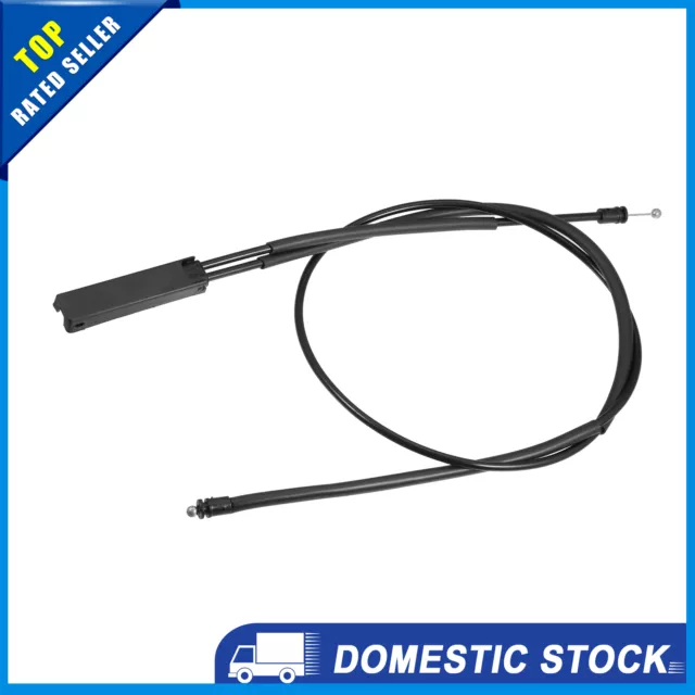 Pack of 1 For BMW X3 X4 Car Hood Bonnet Release Cable Black 51-23-7-210-735