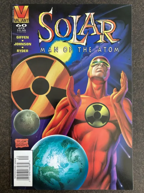 Solar Man Of The Atom #60 Newsstand Variant Last Final Issue Valiant 1996 Rare🔥