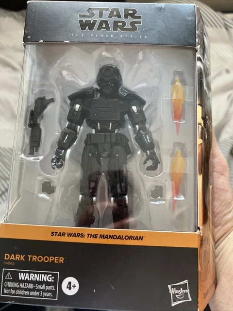 Star Wars The Black Series Deluxe Dark Trooper Mandalorian Action Figure New
