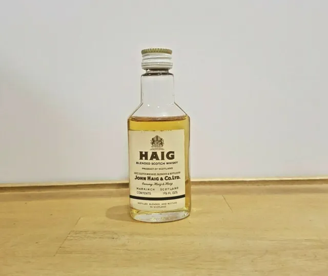 Haig Blended Scotch Whisky Circa 1970s RARE Miniature