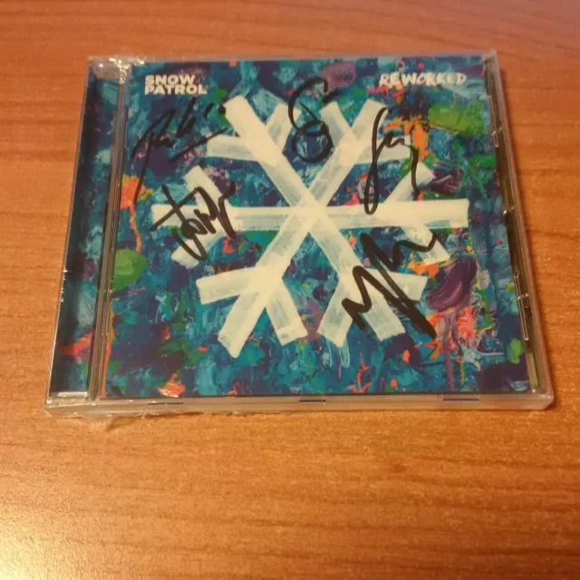 Cd Snow Patrol Reworked Autografato  Sigillato Uk Exclusive 2019 Ps