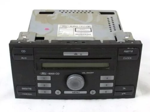 6S61-18C815-AF car Radio FORD Fiesta 1.2 B 55KW 5M 5P (2006) Rechange Utilisé (N