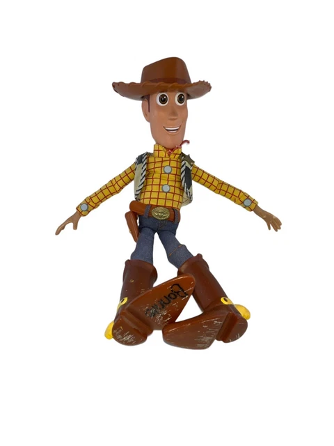 WOODY TOY STORY 15” Doll Pull String Talking Andy Pixar Disney Store