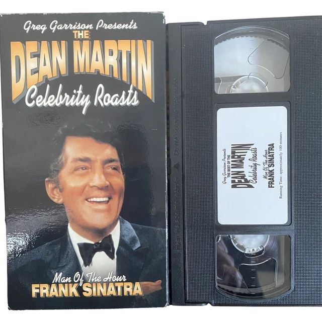 THE DEAN MARTIN Celebrity roasts Frank Sinatra VHS. Free Shipping! £6.