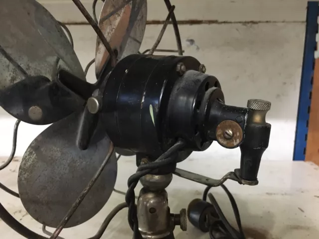 Antique Gilbert Oscillating Fan 2