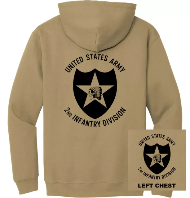 US ARMY - 2nd Infantry Division Hoodie $39.99 - PicClick