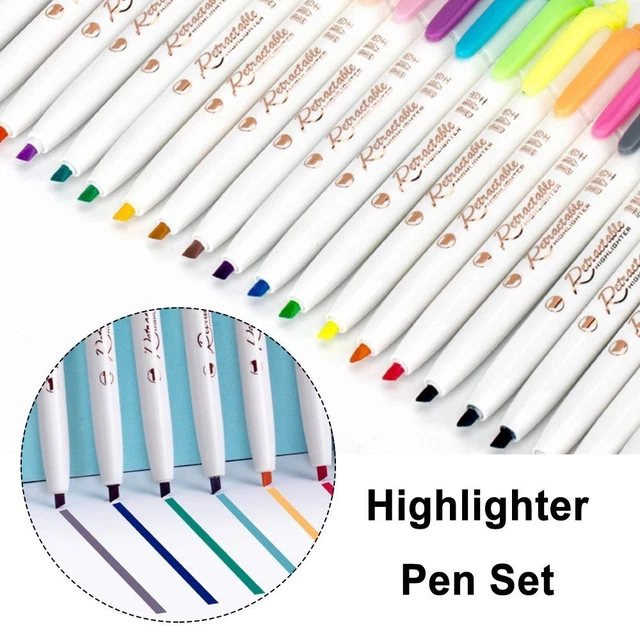 de stylos à surligneur Stylo de couleur Soins oculaires Points clés Marqueurs