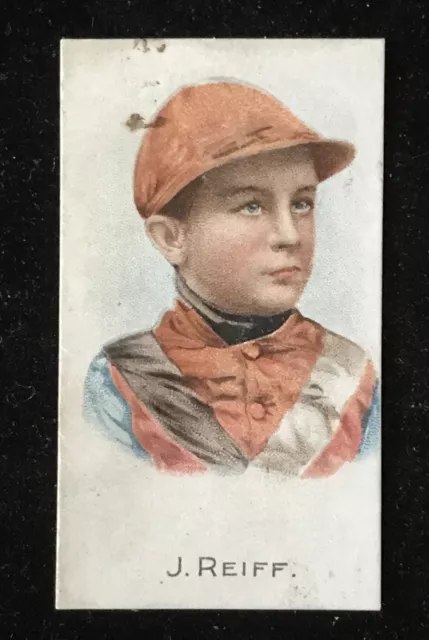 Cohen Weenen Cricketers Footballers & Jockeys 1900 #J. Reiff Original Card