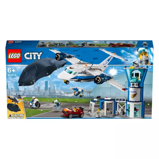 Lego® 60210 City Polizei Fliegerstützpunkt Neu/OVP