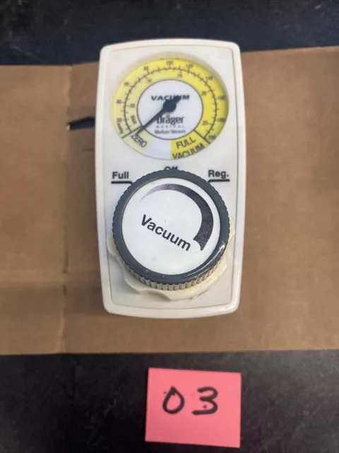 Precision Medical PM3100 Series Continuous vacuum regulator. NEW